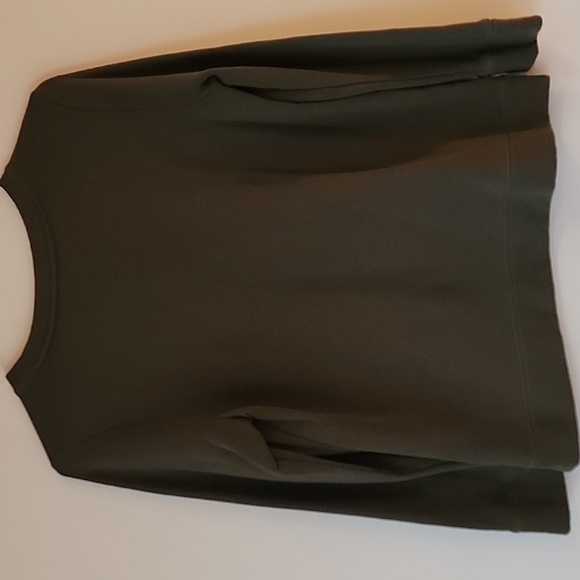 Talbots Olive Green with Sheep Knit Top - Size MP - Picture 5 of 6